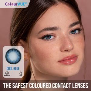 Big Eyes Cool Blue Soft Contact Lens