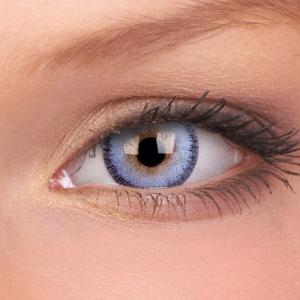 Frozen Blue Soft Contact Lens